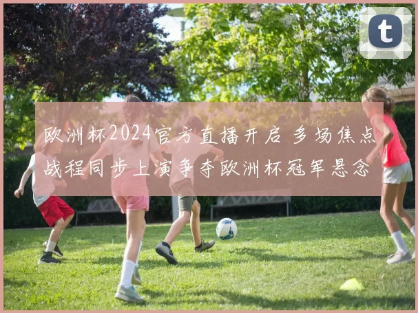 欧洲杯2024官方直播开启 多场焦点战程同步上演争夺欧洲杯冠军悬念加剧