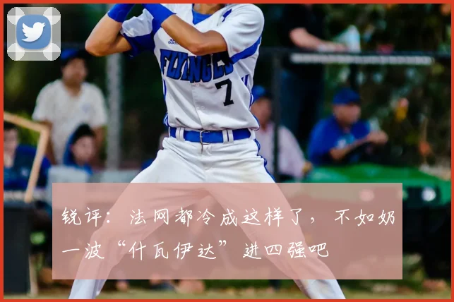 锐评：法网都冷成这样了，不如奶一波“什瓦伊达”进四强吧